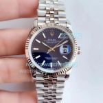 Swiss Replica Rolex Jubilee Watch Blue Datejust 36MM Watch EW Factory